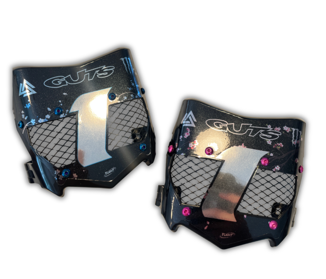 *Blossom Series* Real Titanium Vented Plate