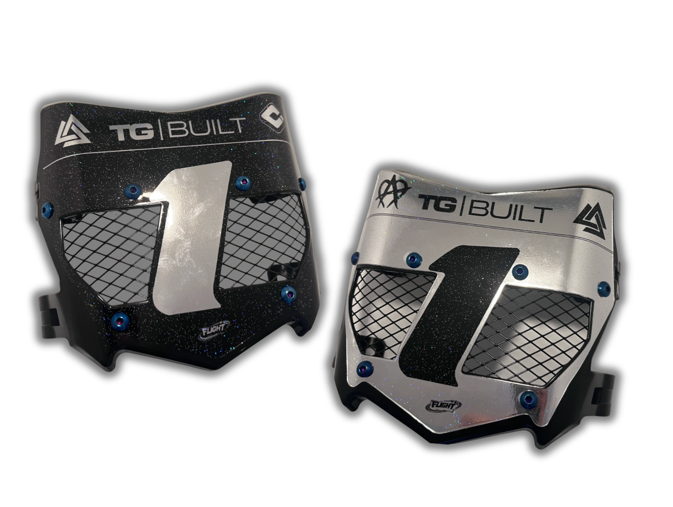 Titanium Vented Plate (Real plastic plate)