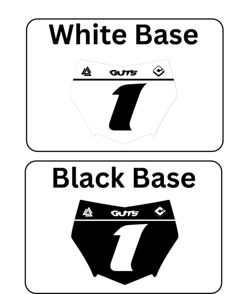 Motocutz Plate Decal